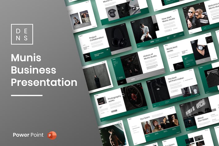 市政府公共服务项目商务介绍PPT模板 - PPT派