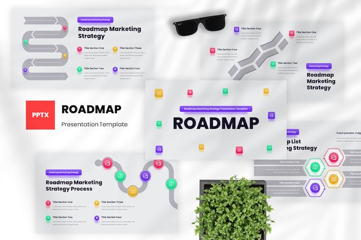 营销推广策略计划方案PPT模板 - PPT派