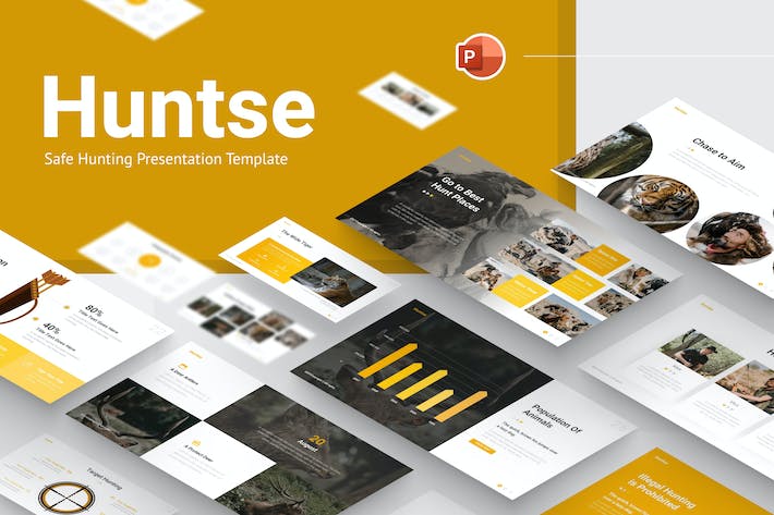 Huntse-Safe-Hunting-PowerPoint-模板- PPT派