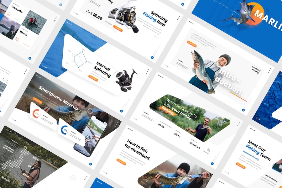 Marlin-fishing-presentation-powerpoint-template - PPT派