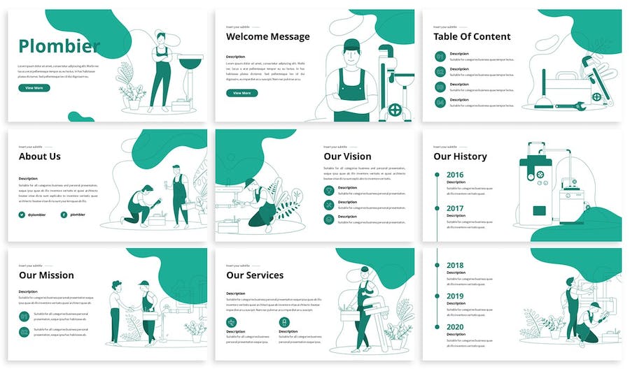 建筑卫浴讲述展示产品工程应用Keynote模板 - PPT派