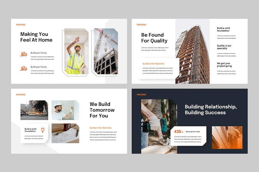 建筑施工项目管理规划讲述展示方案Keynote模板 - PPT派