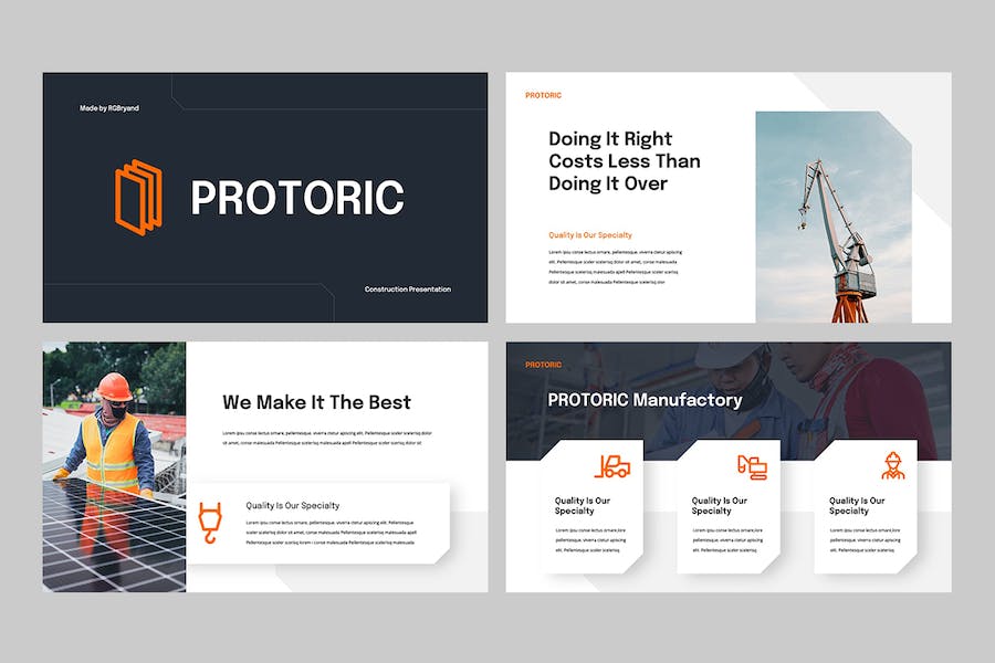 建筑施工项目管理规划讲述展示方案Keynote模板 - PPT派