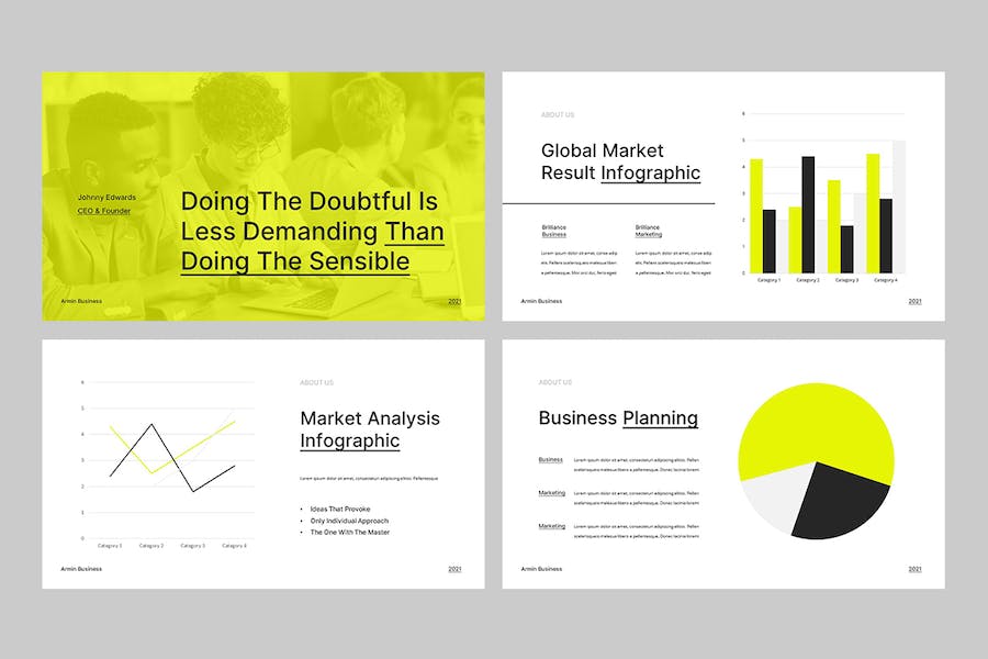 创业公司业务规划Keynote演示模板 - PPT派