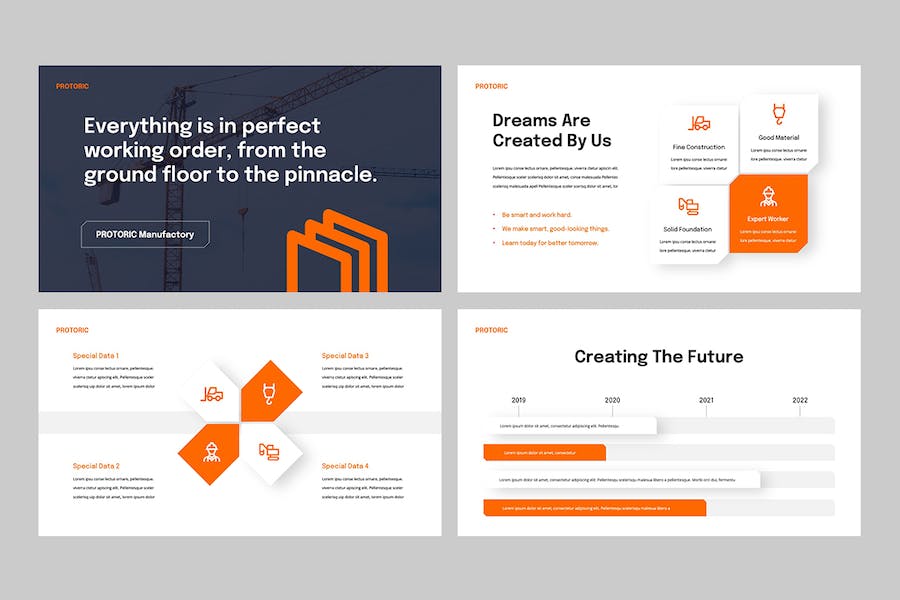 建筑施工项目管理规划讲述展示方案Keynote模板 - PPT派