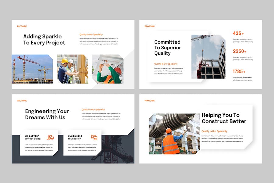 建筑施工项目管理规划讲述展示方案Keynote模板 - PPT派