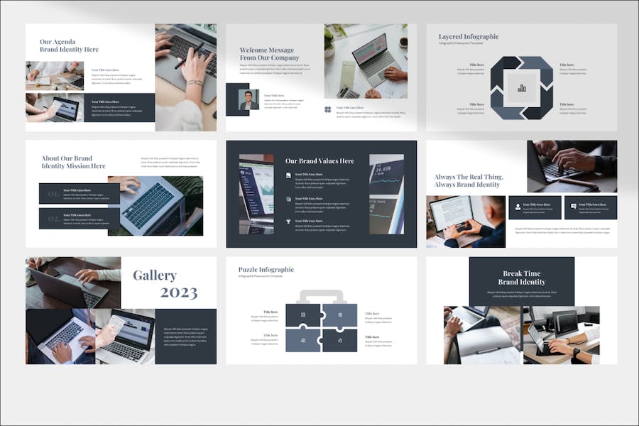 品牌标识设计规范建设方案PPT模板 - PPT派