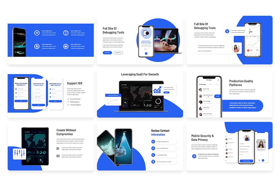 移动应用开发创新方案Keynote模板 - PPT派