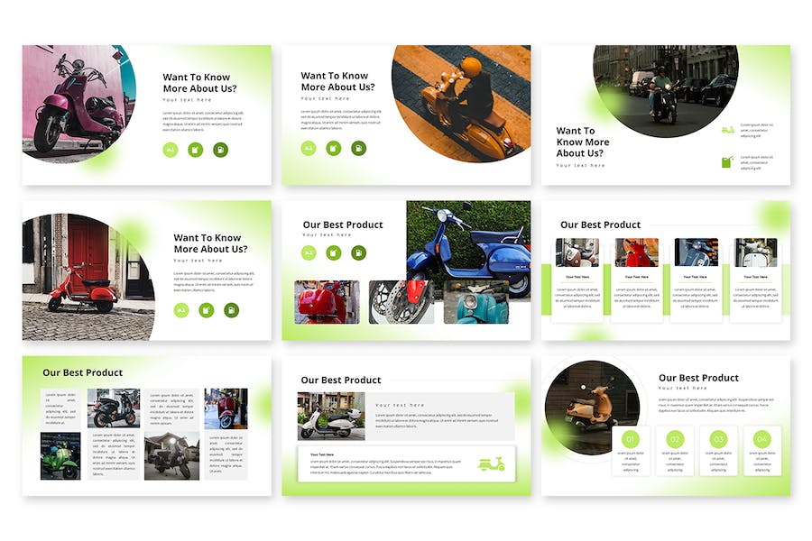 简洁商务主题演讲Keynote模板 - PPT派