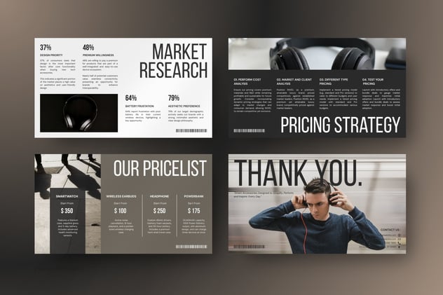 科技产品品牌推介方案产品展示营销Keynote模板 - PPT派