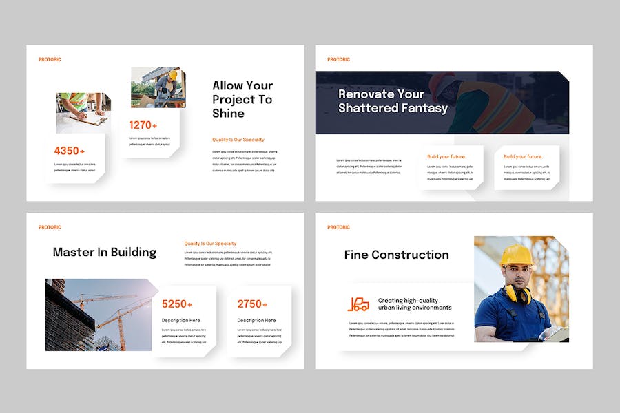 建筑施工项目管理规划讲述展示方案Keynote模板 - PPT派