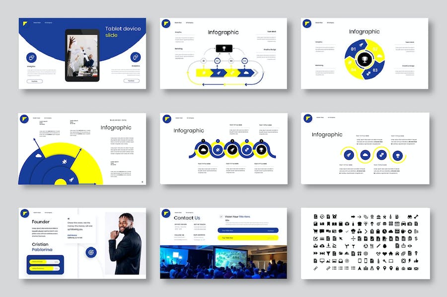 商务多用途PowerPoint-模板 - PPT派