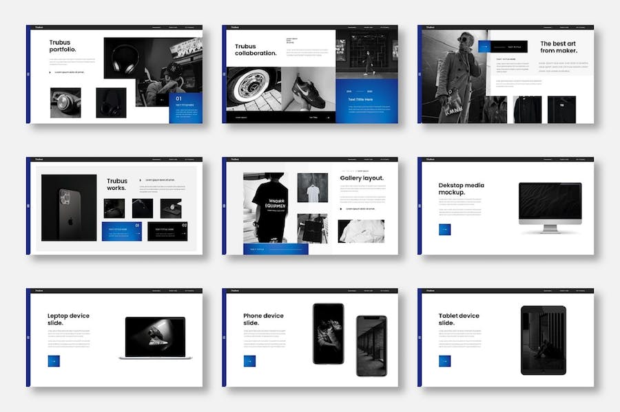 商务风格业务合作展示keynote模板 - PPT派