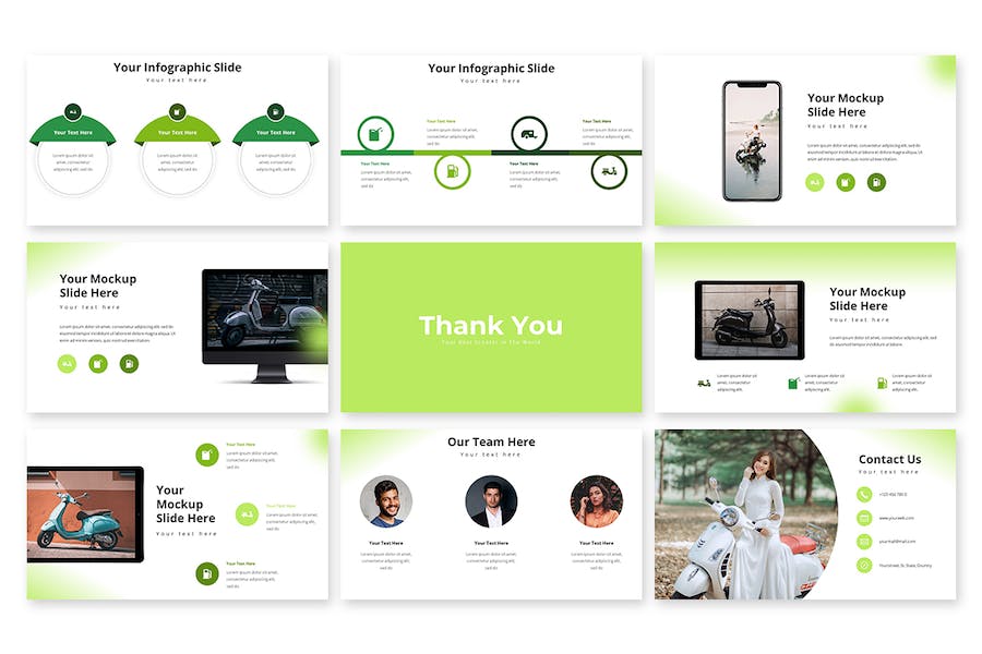 简洁商务主题演讲Keynote模板 - PPT派