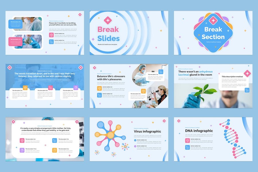 医疗健康诊疗服务介绍PPT模板 - PPT派