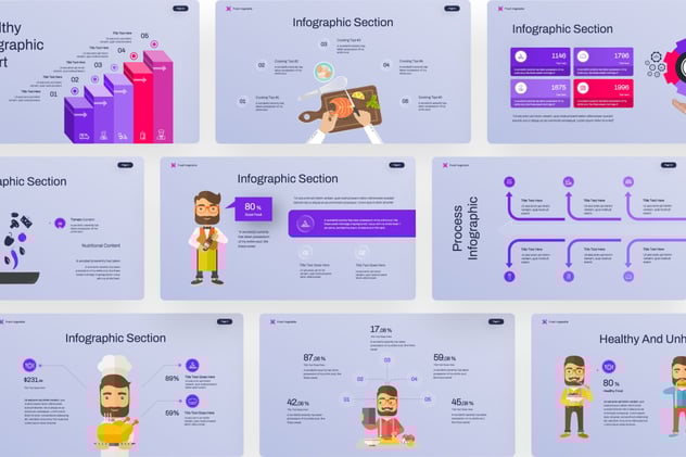 新鲜蔬菜品牌宣传推介PPT模板 - PPT派