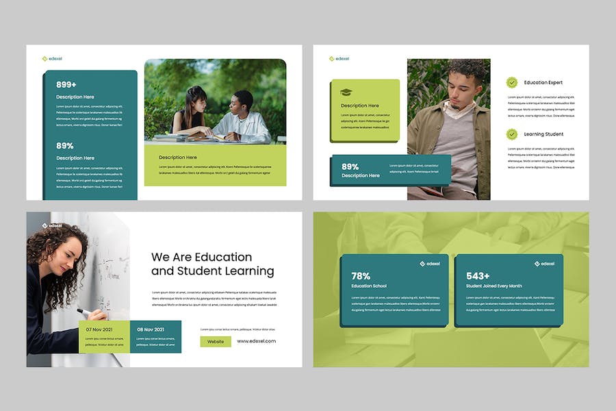 教育课程讲述展示方案Keynote模板 - PPT派