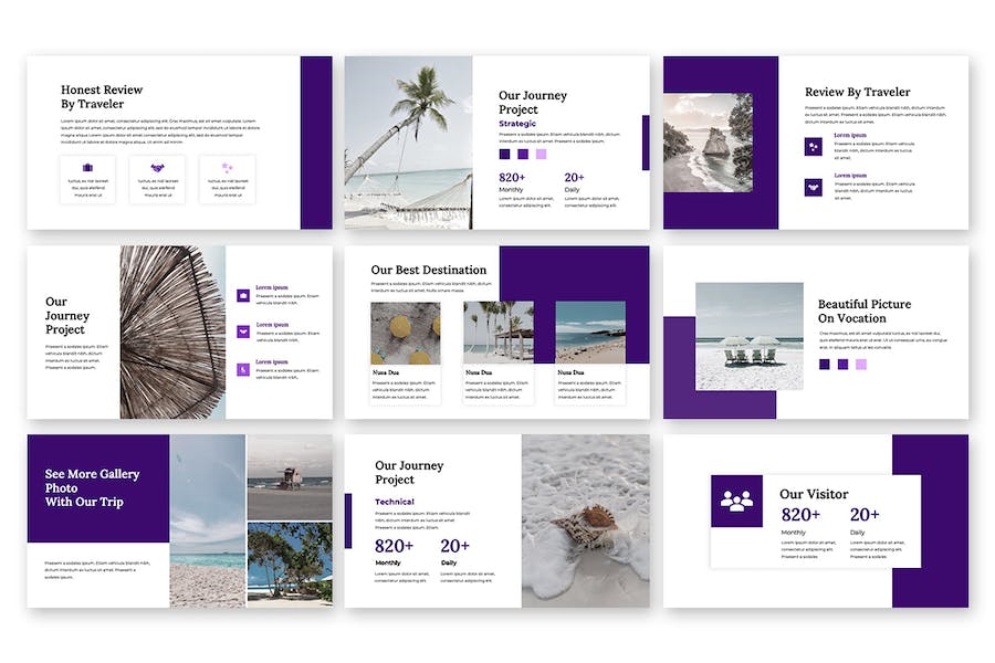 商务项目展示工作方案PPT模板 - PPT派