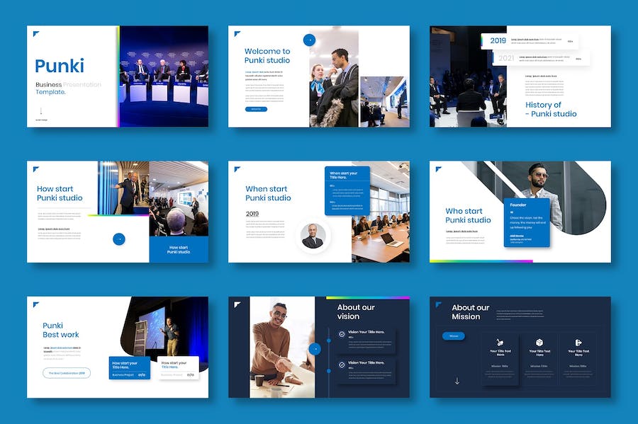 商业企业发展规划介绍Keynote模板 - PPT派