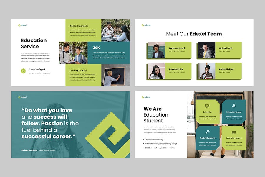 教育课程讲述展示方案Keynote模板 - PPT派