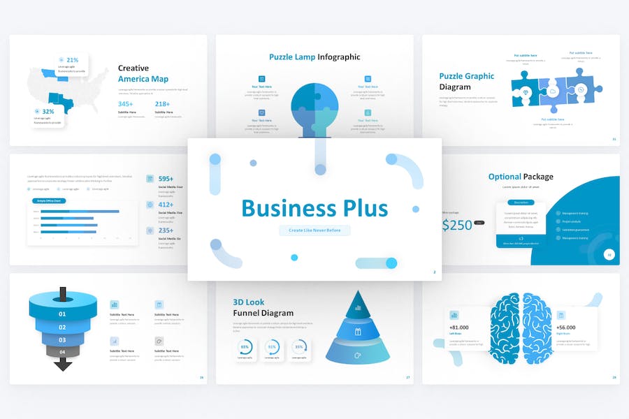 Business plus-商务-PowerPoint-模板 - PPT派