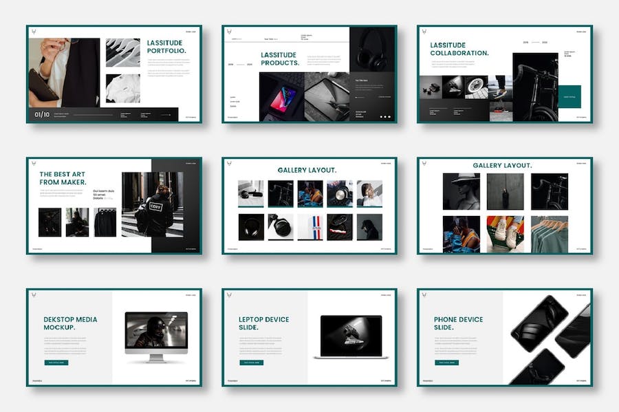 商业企业运营管理方案Keynote模板 - PPT派