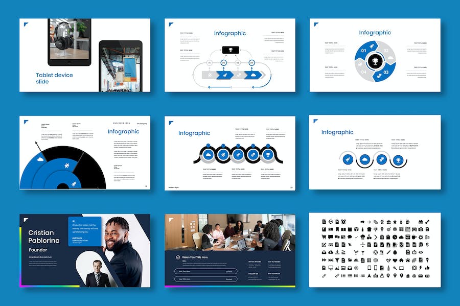 商业企业发展规划介绍Keynote模板 - PPT派