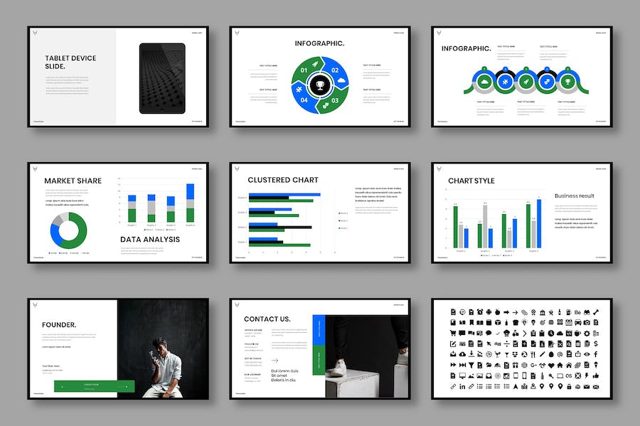 商务品牌设计方案企业形象推介PPT模板 - PPT派