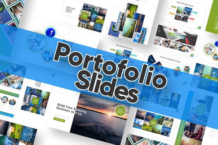 PortoFolio-幻灯片-PowerPoint-模板 - PPT派