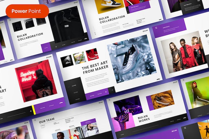 商业品牌推介展示市场营销宣传PPT模板 - PPT派