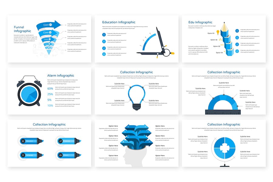 教育培训信息展示Keynote模板 - PPT派