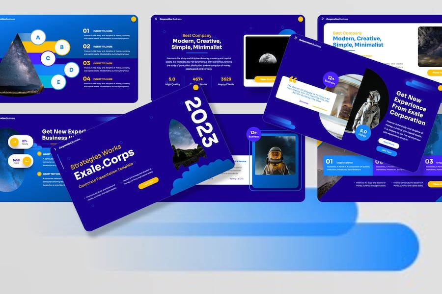 企业公司讲述展示方案应用推介PPT模板 - PPT派