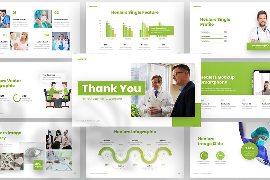 Healers-health-professional-powerpoint-template - PPT派