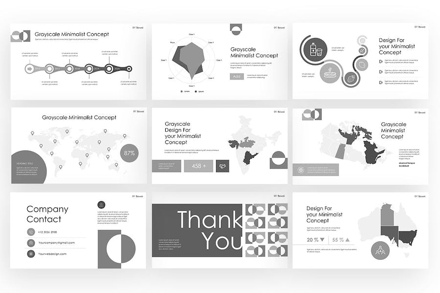 时尚商务企业品牌推广PPT模板 - PPT派