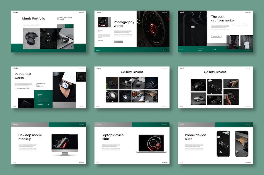 市政府公共服务项目商务介绍PPT模板 - PPT派