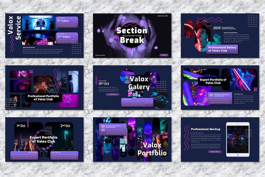 游戏行业商务发展方案Keynote模板 - PPT派