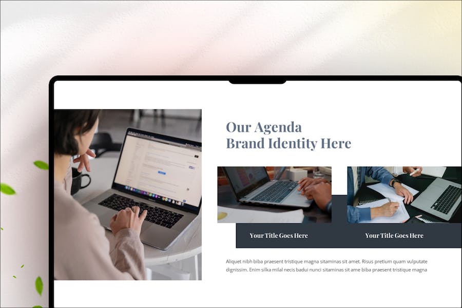 品牌标识设计规范建设方案PPT模板 - PPT派