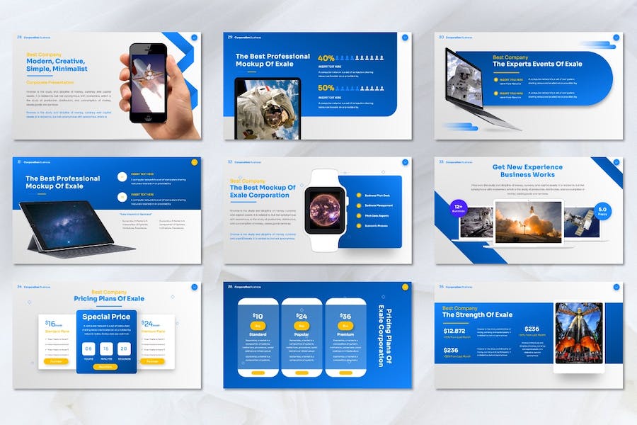企业公司讲述展示方案应用推介PPT模板 - PPT派