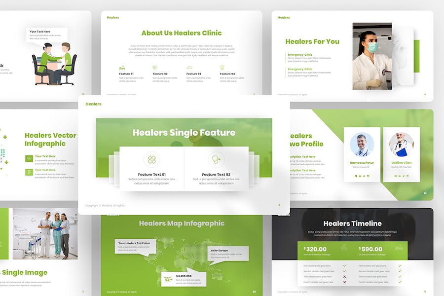 Healers-health-professional-powerpoint-template - PPT派