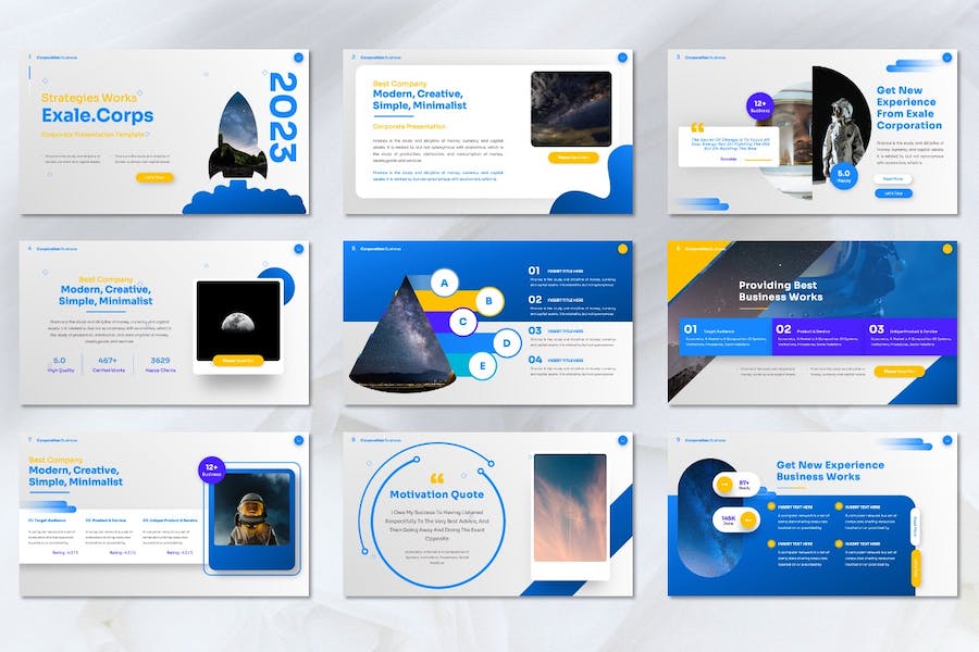 企业公司讲述展示方案应用推介PPT模板 - PPT派