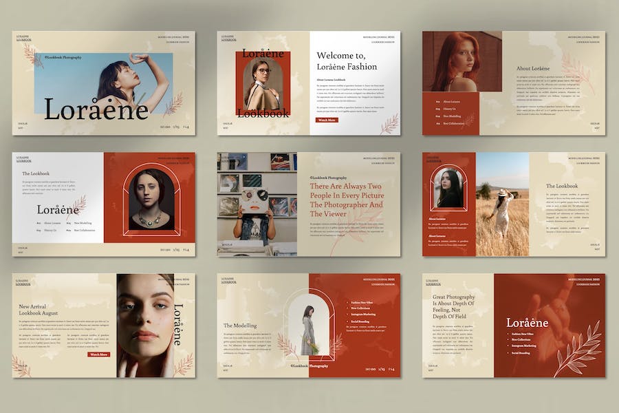 建筑室内设计3D建模展示Keynote模板 - PPT派