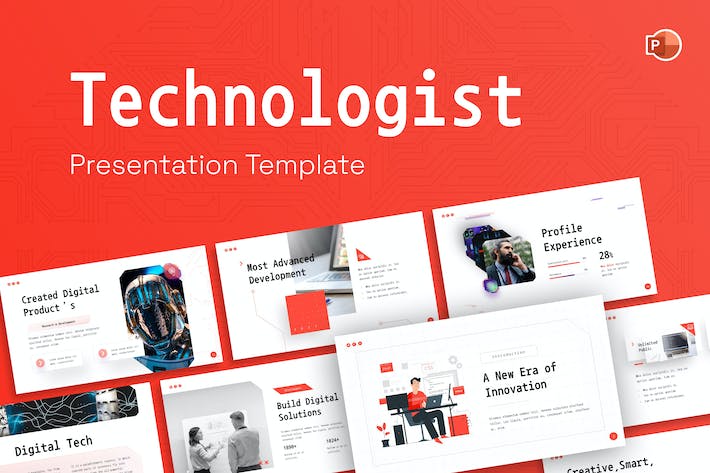 Technologist-futuristic-modern-powerpoint-template - PPT派