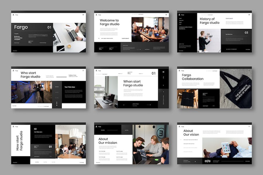 商务融资项目方案策划Keynote模板 - PPT派