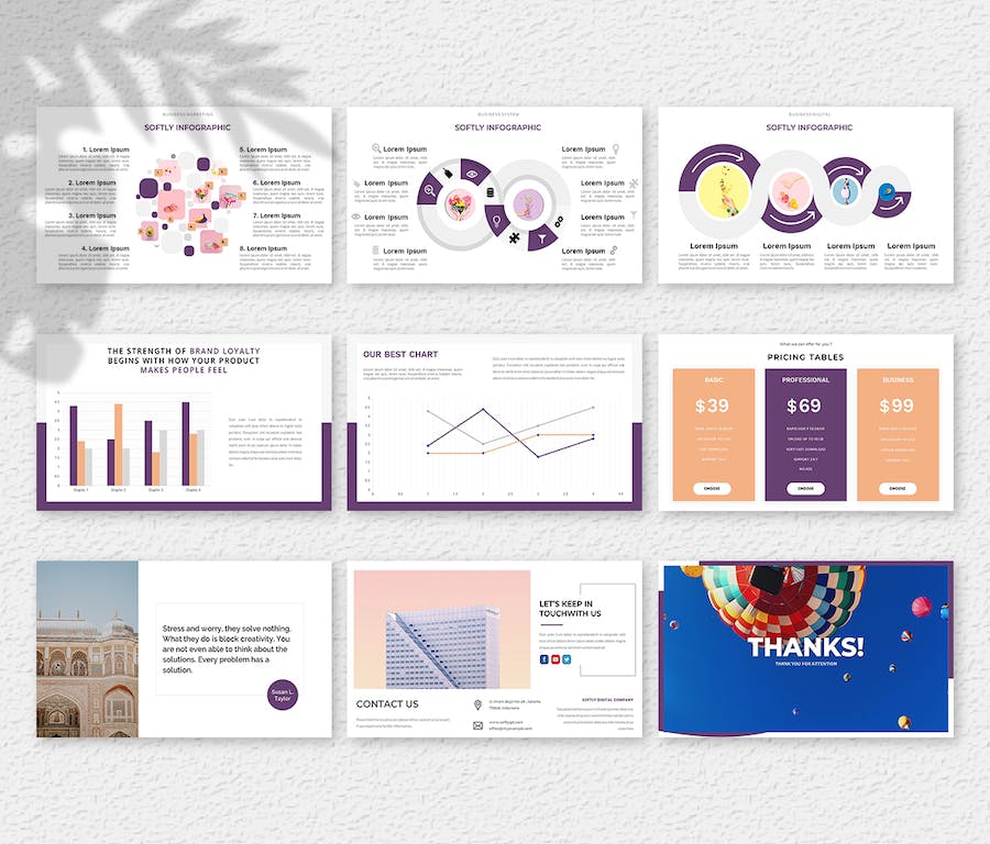 创意型商务项目路演展示PowerPoint模板 - PPT派