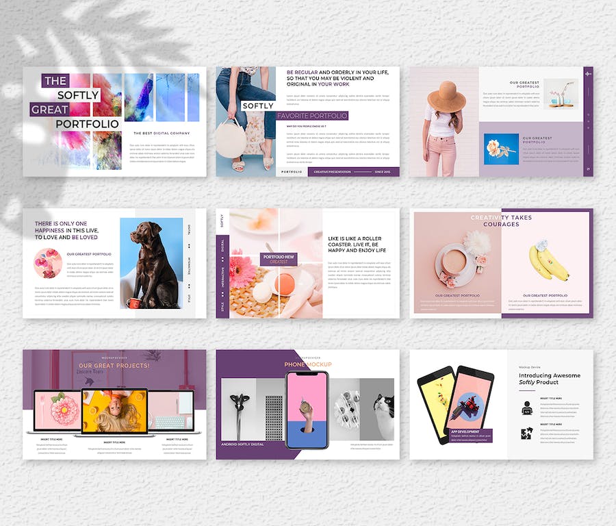 创意型商务项目路演展示PowerPoint模板 - PPT派