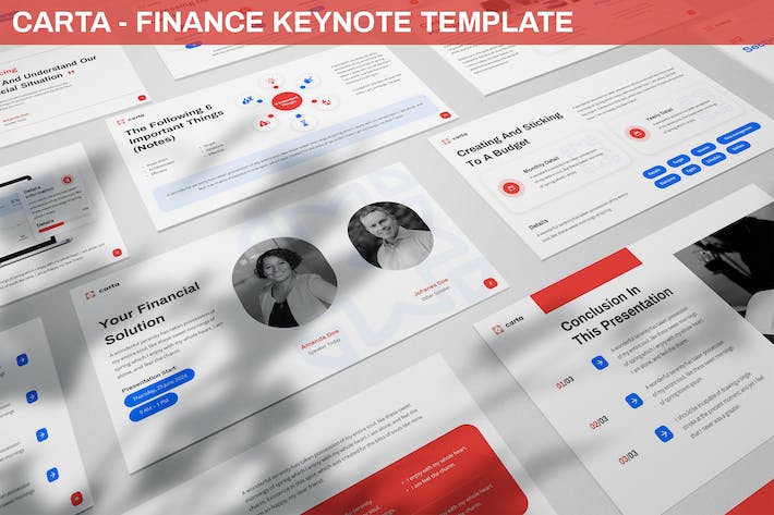 财务规划投资理财方案Keynote模板 - PPT派