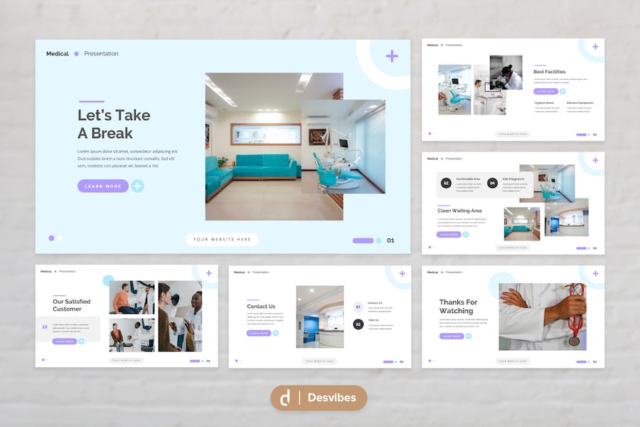 医疗诊疗医学方案PPT模板 - PPT派