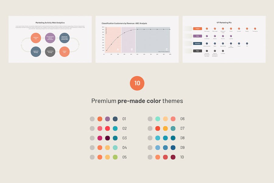 数字营销推广方案Keynote模板 - PPT派