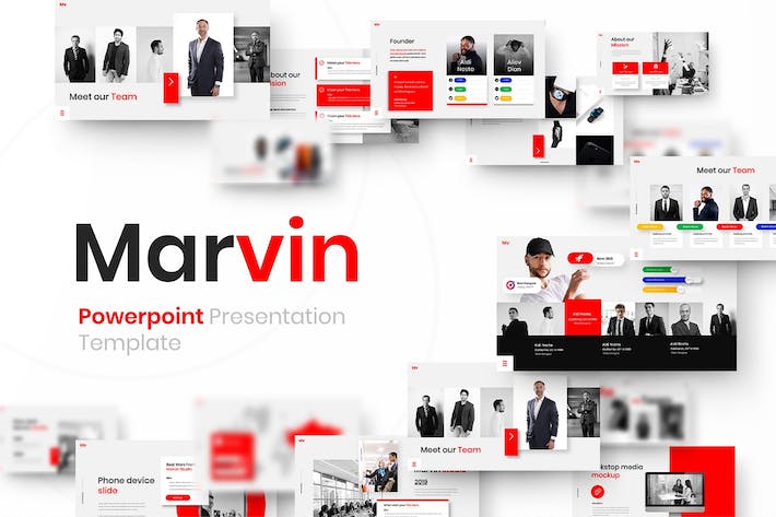 Marvin-商务-PowerPoint-模板 - PPT派