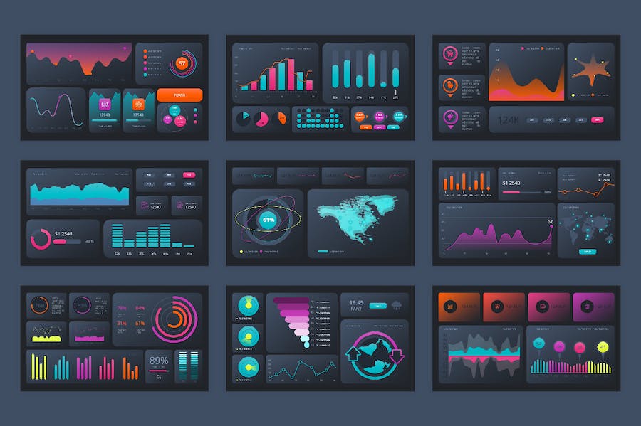 KPI关键绩效指标数据分析展示PPT模板 - PPT派